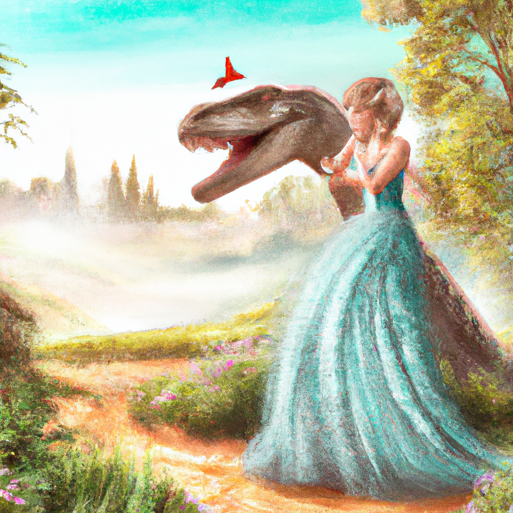 Cenerentola in regno dei dinosauri