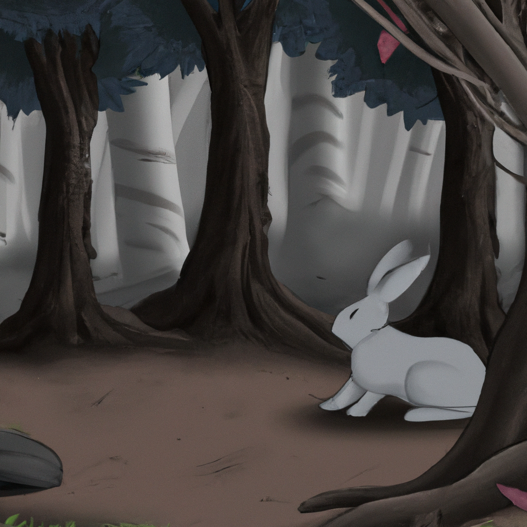 Il Coniglio in bosco