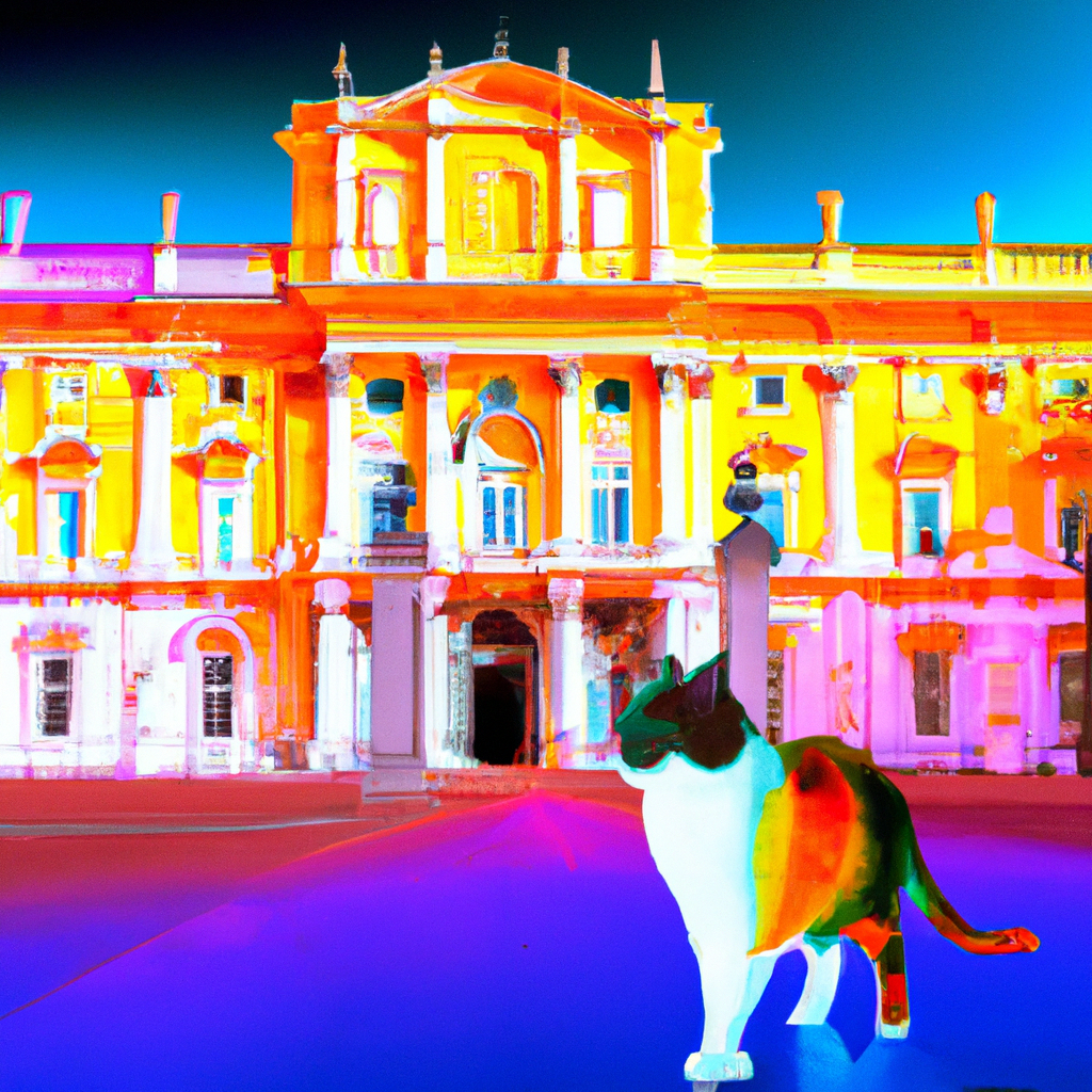 Il Gatto in palazzo reale