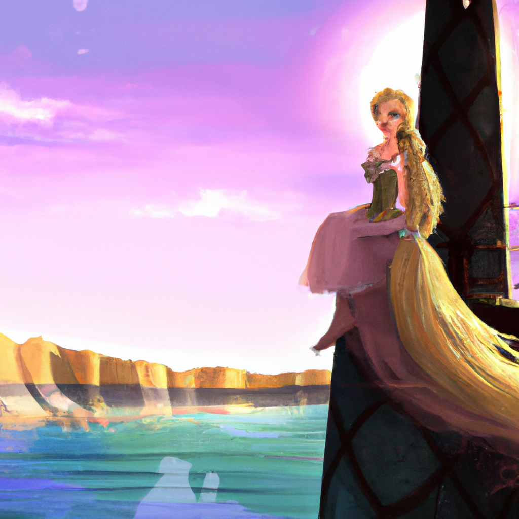 Rapunzel in mare