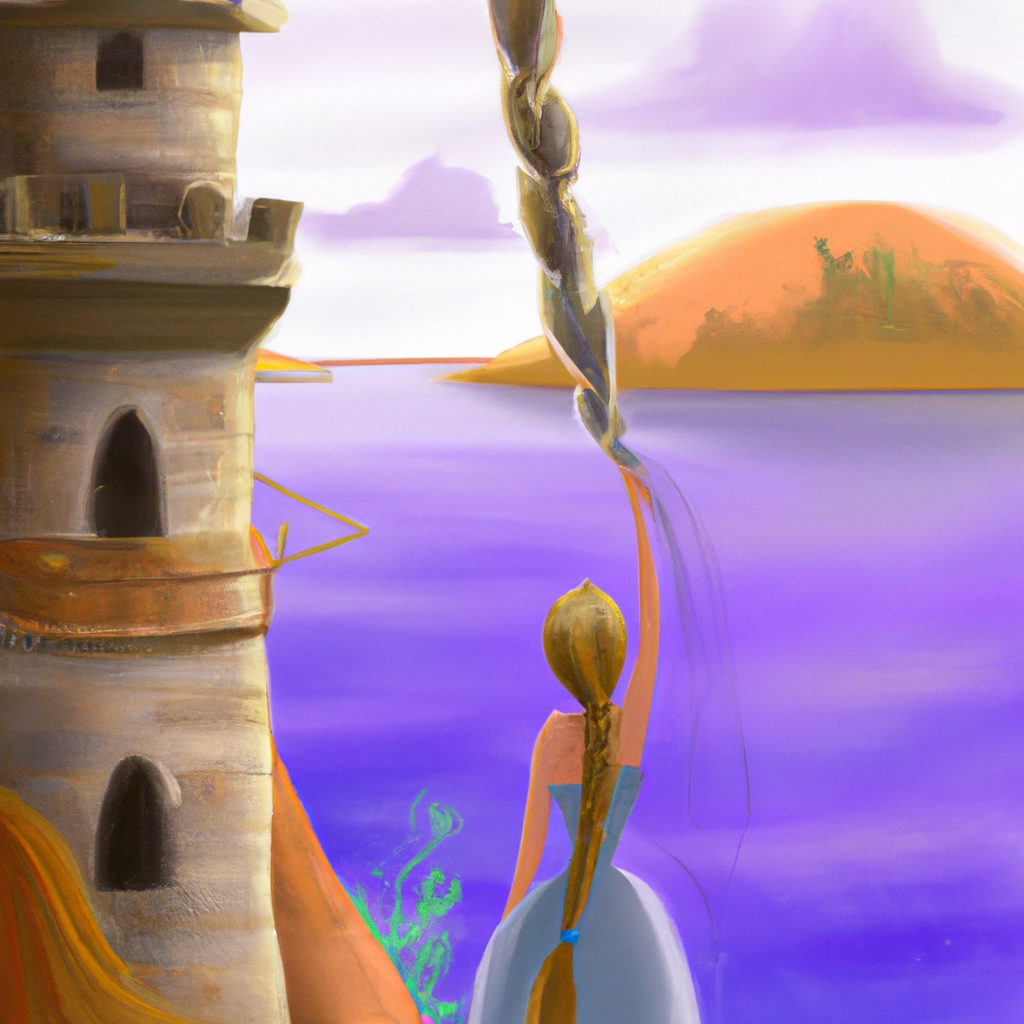 Rapunzel in mare