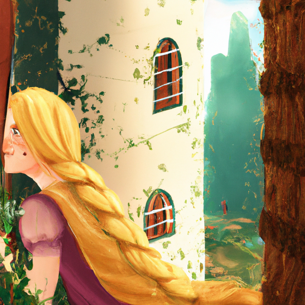 Rapunzel in paese lontano