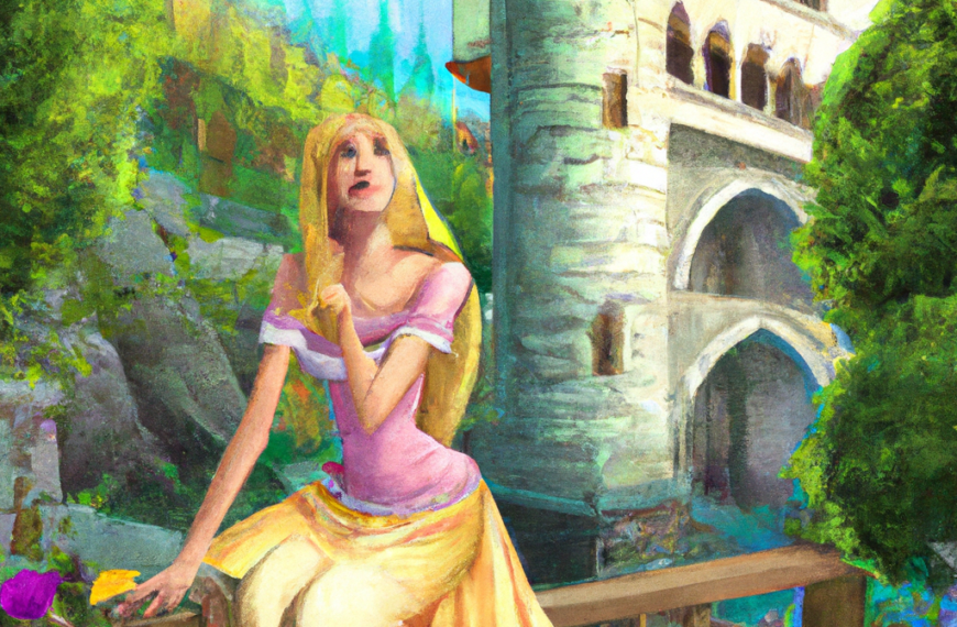 Rapunzel nel Regno dei Dinosauri: Una Favola di Magia e Cibo