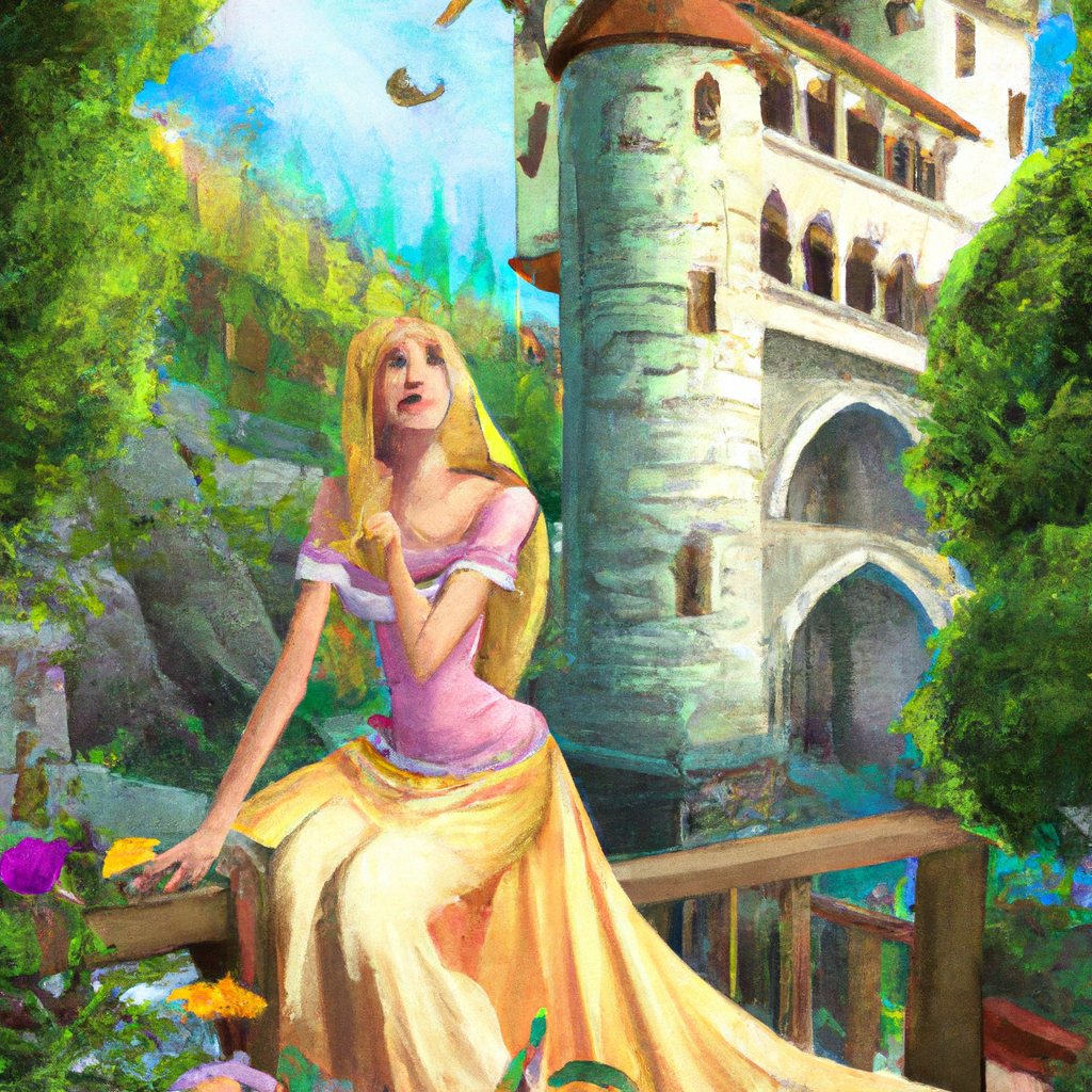 Rapunzel in regno dei dinosauri