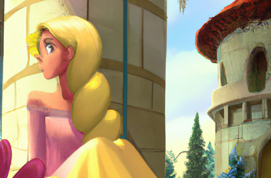 La favola di Rapunzel e del principe salvatore