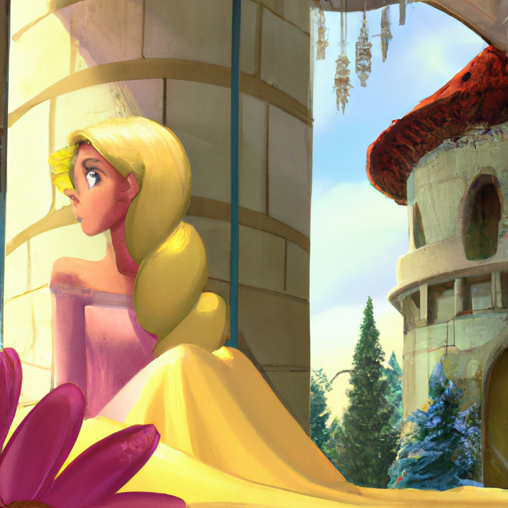 Rapunzel in regno dei nanetti