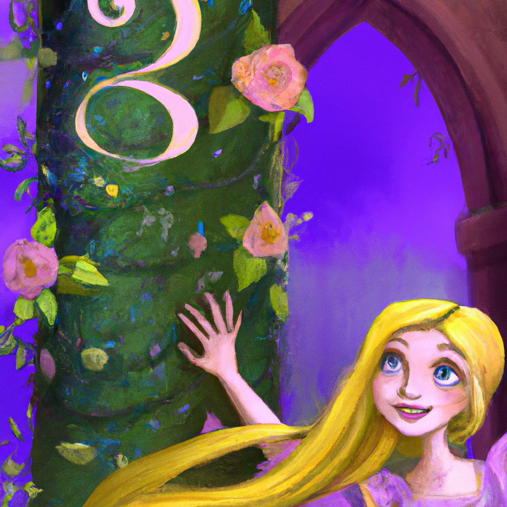 Rapunzel in regno delle creature magiche