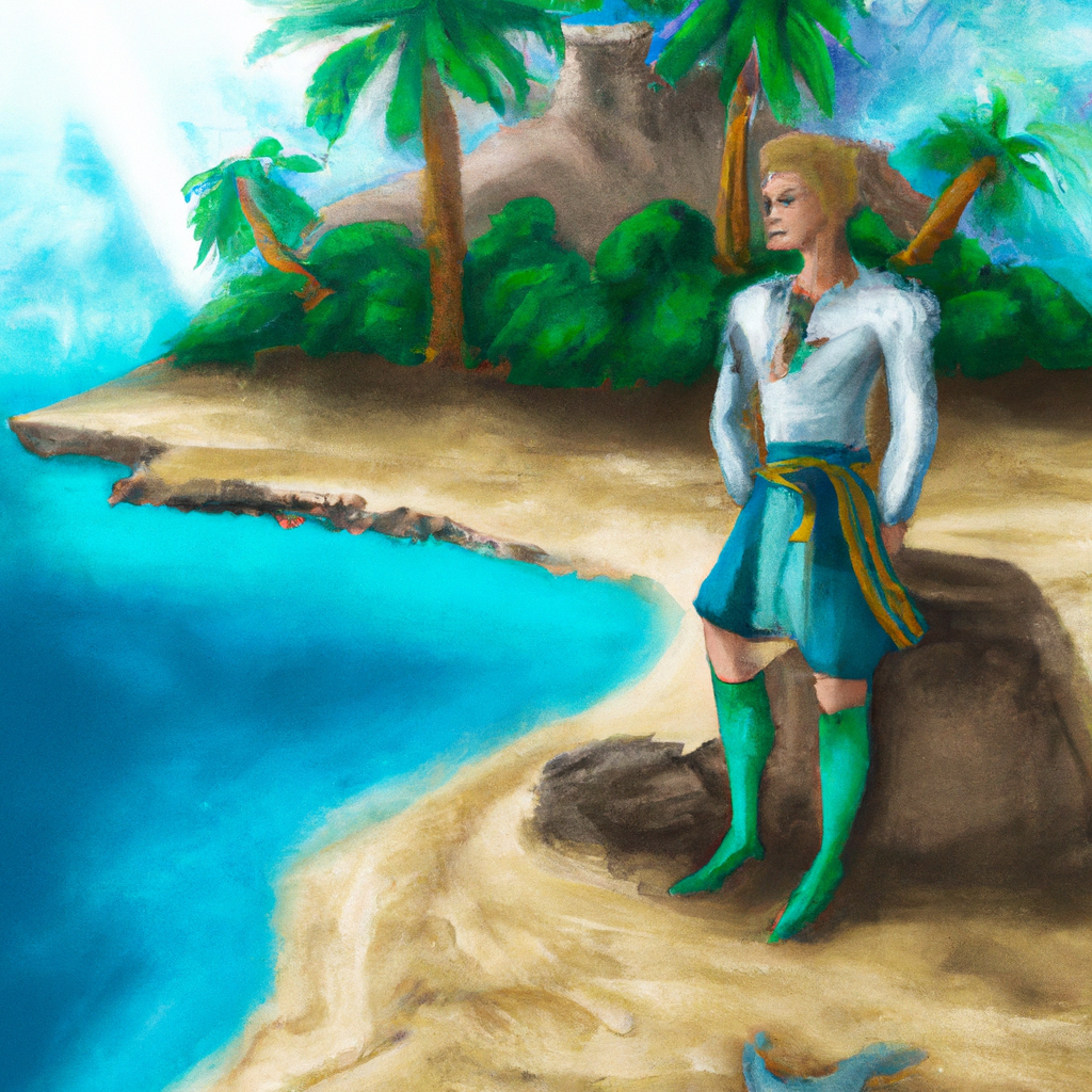 Il Principe Azzurro in isola deserta