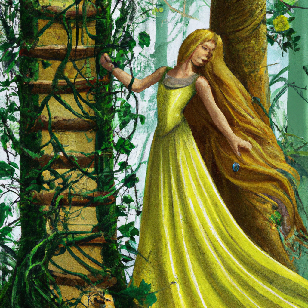 C'era una volta una giovane e bellissima principessa di nome Rapunzel, che viveva nel bosco insieme ai suoi amici animali. Un giorno, i suoi amici, un lupo, una volpe e una civetta, decisero di insegnarle l'importanza della tolleranza. Rapunzel imparò che l'accettazione delle differenze è la chiave per la pace e la felicità.