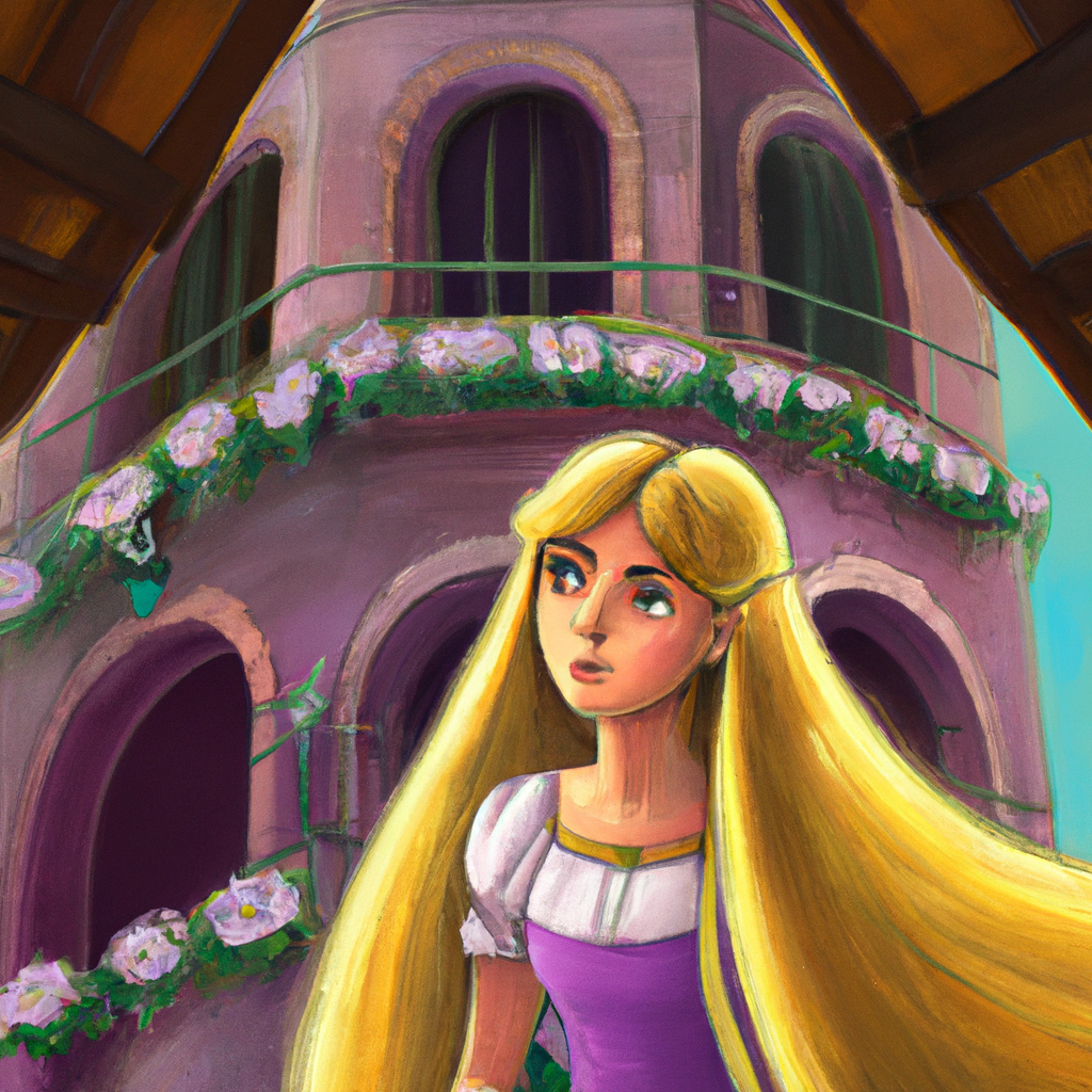 Rapunzel era una bambina che viveva in un castello. I suoi genitori erano molto preoccupati perché lei non imparava mai a contare. Per aiutarla a imparare, decisero di iniziare a giocare con lei e a insegnarle a contare. Così ogni giorno Rapunzel veniva portata nel castello e le venivano mostrati diversi oggetti da contare.