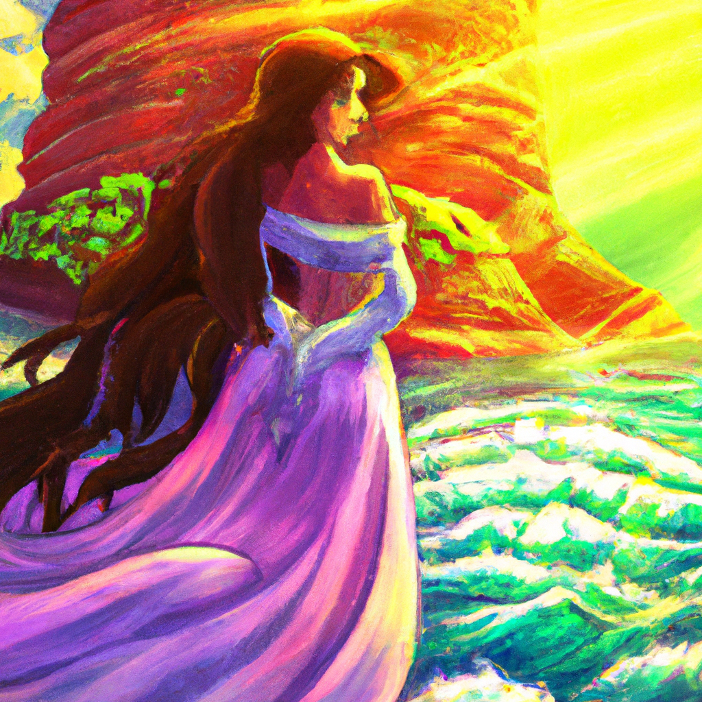 Rapunzel è una principessa che vive nella magica terra sottomarina. La sua vita è costellata di tante avventure tra cui una ricerca per trovare i colori del mare che lei cerca di salvare.