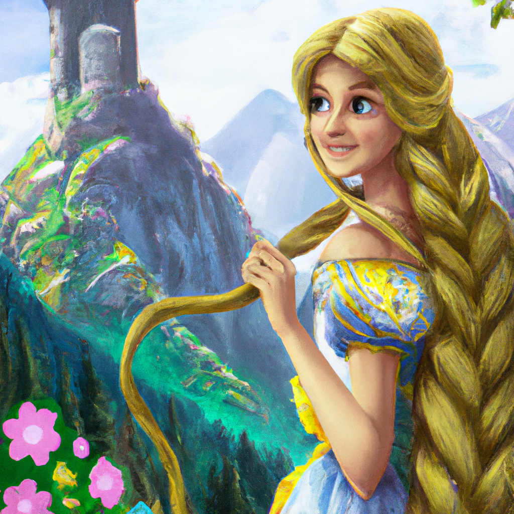 Le montagne sono l'ambiente ideale per questa classica fiaba. Rapunzel è una fanciulla tenuta prigioniera dalla sua matrigna e in grado di comunicare con l'esterno solo grazie ai suoi lunghi capelli biondi. Un principe, incuriosito, si arrampica fino a lei e diventano amanti. Ma come finirà la storia?