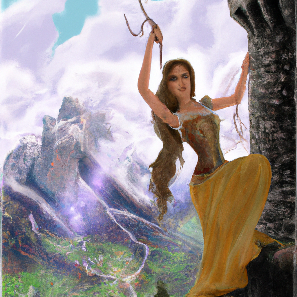 Rapunzel è una principessa che vive confinata in una torre nelle montagne a causa della strega cattiva che l'ha rapita. Grazie all'aiuto di un principe, Rapunzel riesce a ritrovare la libertà e a vivere la sua vita in pace.
