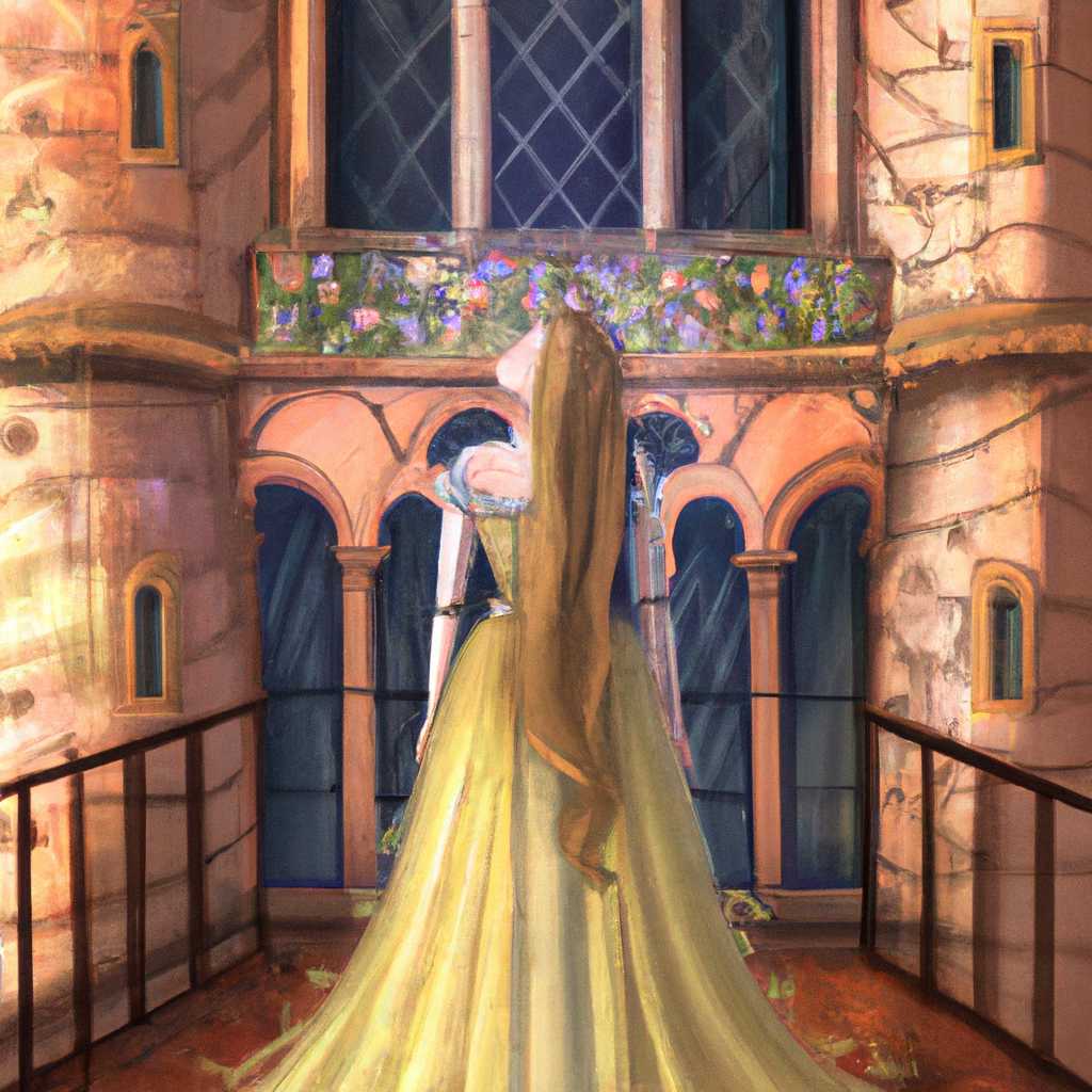 Rapunzel in palazzo reale