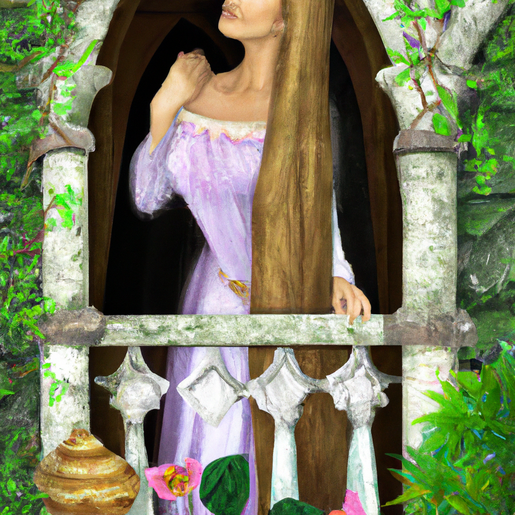 Rapunzel in regno degli unicorni