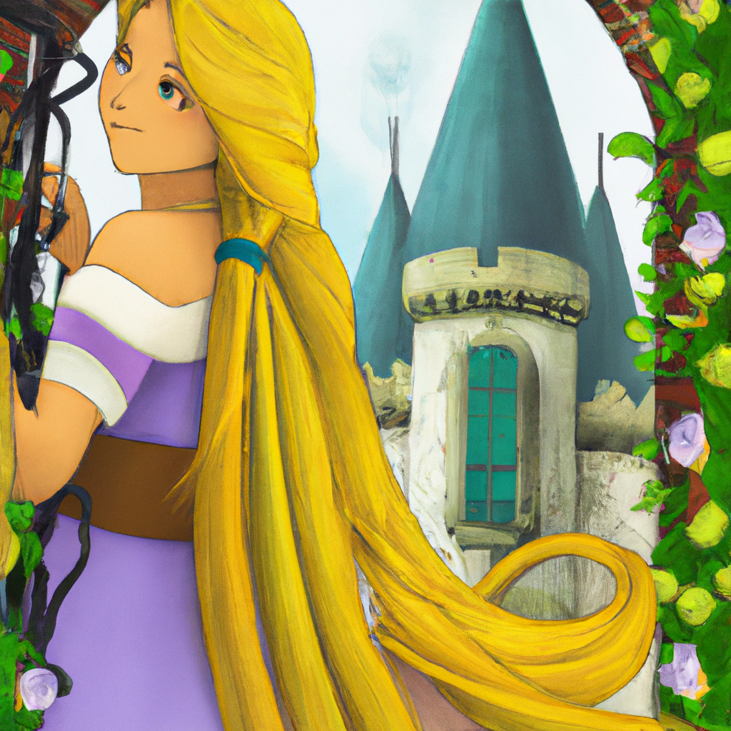 Nel Regno dei Robot, Rapunzel è una principessa speciale: i suoi lunghi capelli sono dotati di poteri magici che le permettono di imparare le tabelline a memoria!