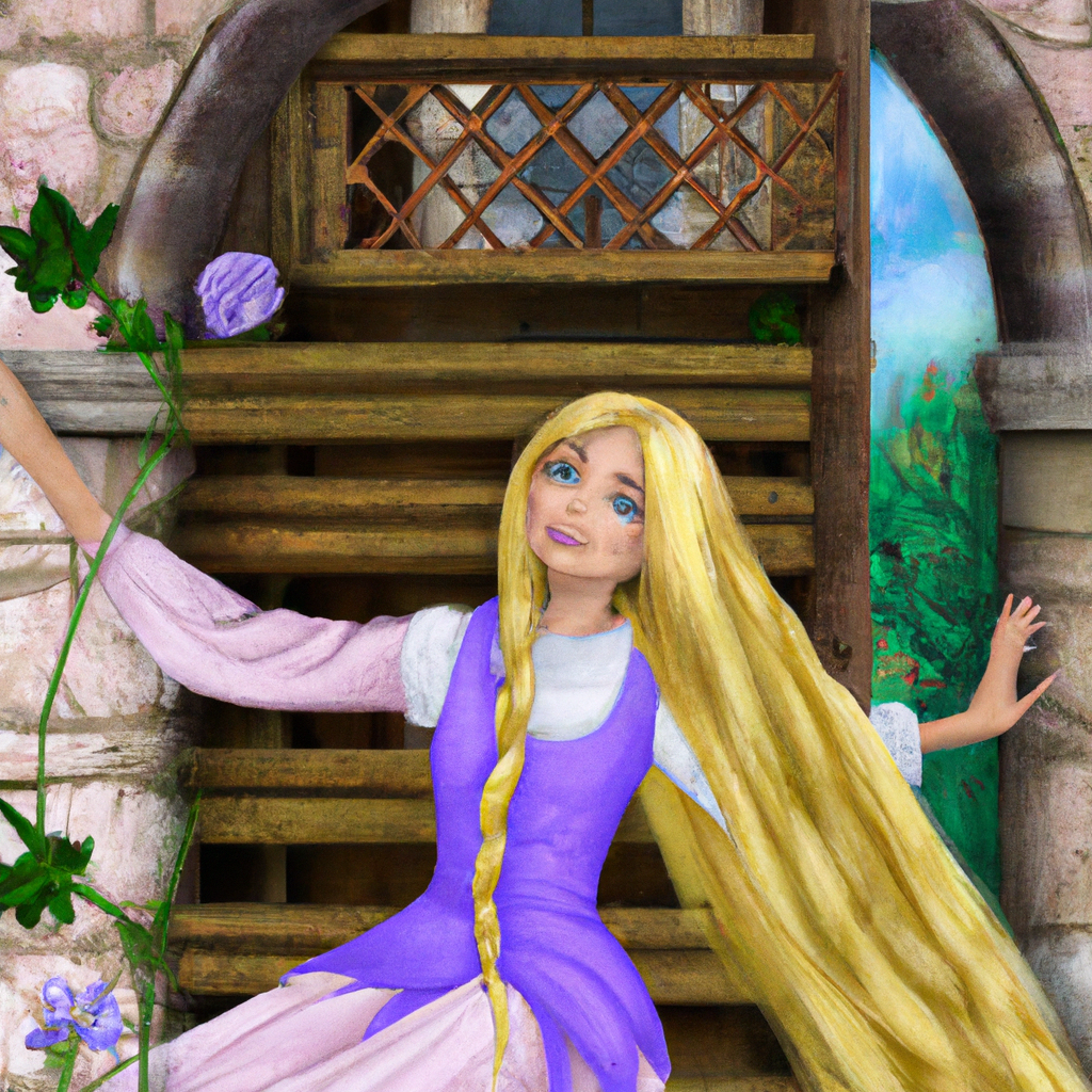 Nel regno delle creature magiche viveva una principessa di nome Rapunzel, che amava fare amicizia con tutti. Un giorno conobbe un essere magico che le regalò una magica bacchetta, la quale le diede un grande potere. Rapunzel scoprì presto che l'esser magico era in realtà un demone malvagio che minacciava la sua amicizia. Per salvare il regno, Rapunzel dovette unire le sue forze con le altre creature magiche per sconfiggere il demone. Con l'aiuto dei suoi amici, Rapunzel riuscì a ripristinare l'armonia nel regno.