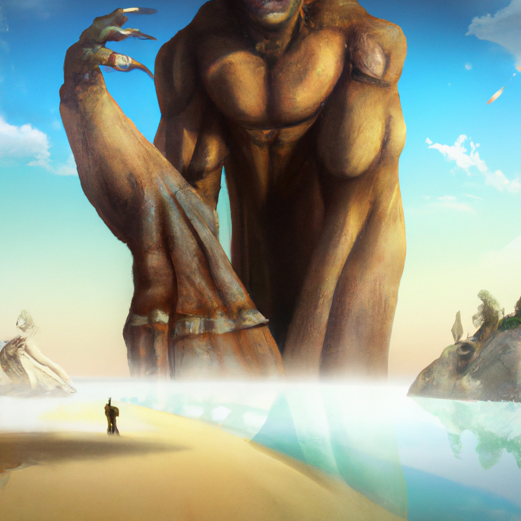 Il Gigante, una figura mitologica sull'Isola Deserta, è una figura misteriosa e affascinante. La sua storia viene raccontata in questa favola, che parla della sua vita sull'Isola Deserta, dei suoi incontri e delle sue avventure.