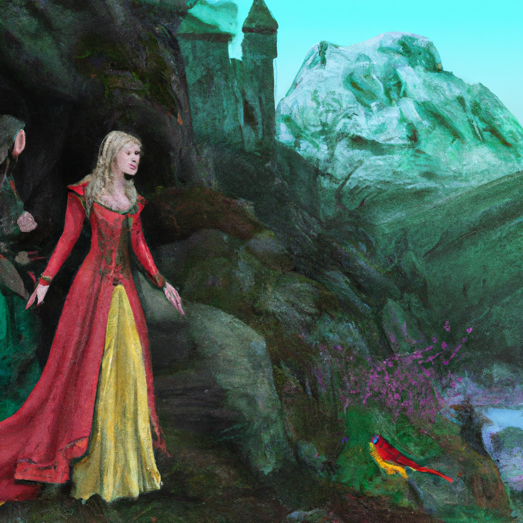 Una favola per la prima infanzia, ambientata nel montagna, che parla di una Regina Cattiva e del suo castello su una montagna. Una storia di speranza, amore e magia.