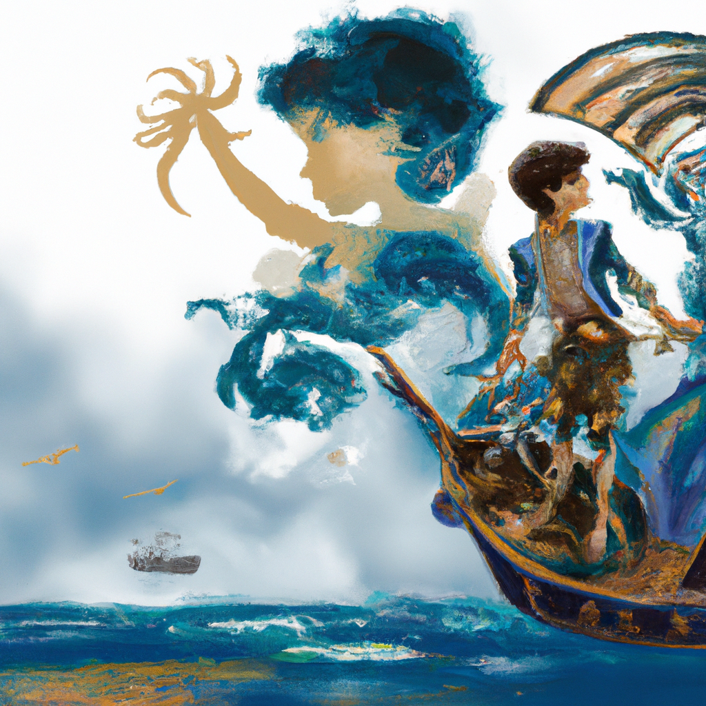 Le acque blu del mare nascondono un mondo magico, popolato da creature mitiche come Peter Pan. In questa favola, riscopriamo i temi della natura e della sua salvaguardia, attraverso le avventure di Peter Pan.