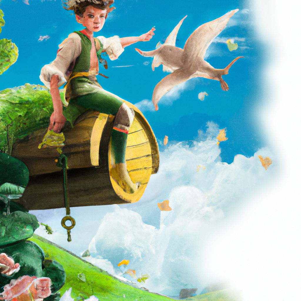 Peter Pan, il bambino che non cresce mai, giunge nel Regno delle fate e si imbarca in un'avventura magica. Con l'aiuto dei suoi amici, vive una storia di amicizia e di coraggio, per poi tornare a casa con una ricompensa speciale.