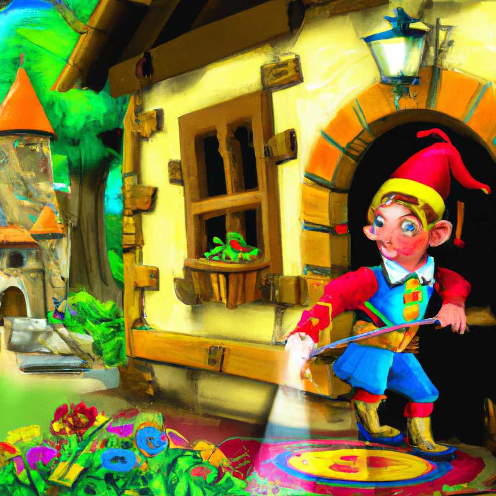 Pinocchio, il burattino di legno, viene invitato da un mago ad una grande festa nel castello. Durante l'avventura, il burattino deve imparare a riconoscere i colori per poter continuare il viaggio.