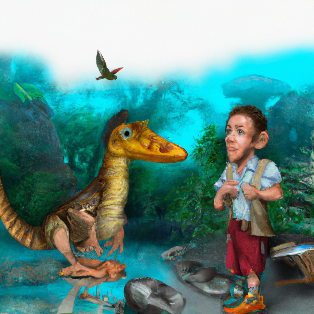 Quando la scienza moderna incontra l'antica mitologia, l'avventura di Pinocchio nel Regno dei Dinosauri insegna un prezioso insegnamento sull'importanza del coraggio. Una storia straordinaria di perseveranza e di forza d'animo.