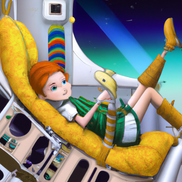 Favola della buonanotte: Pippi calzelunghe nell’astronave spaziale