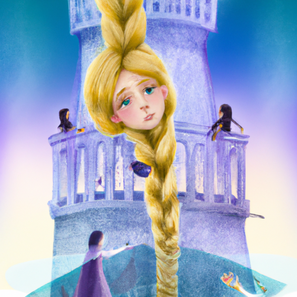 Favola sulla famiglia rapunzel ambientata nel mare