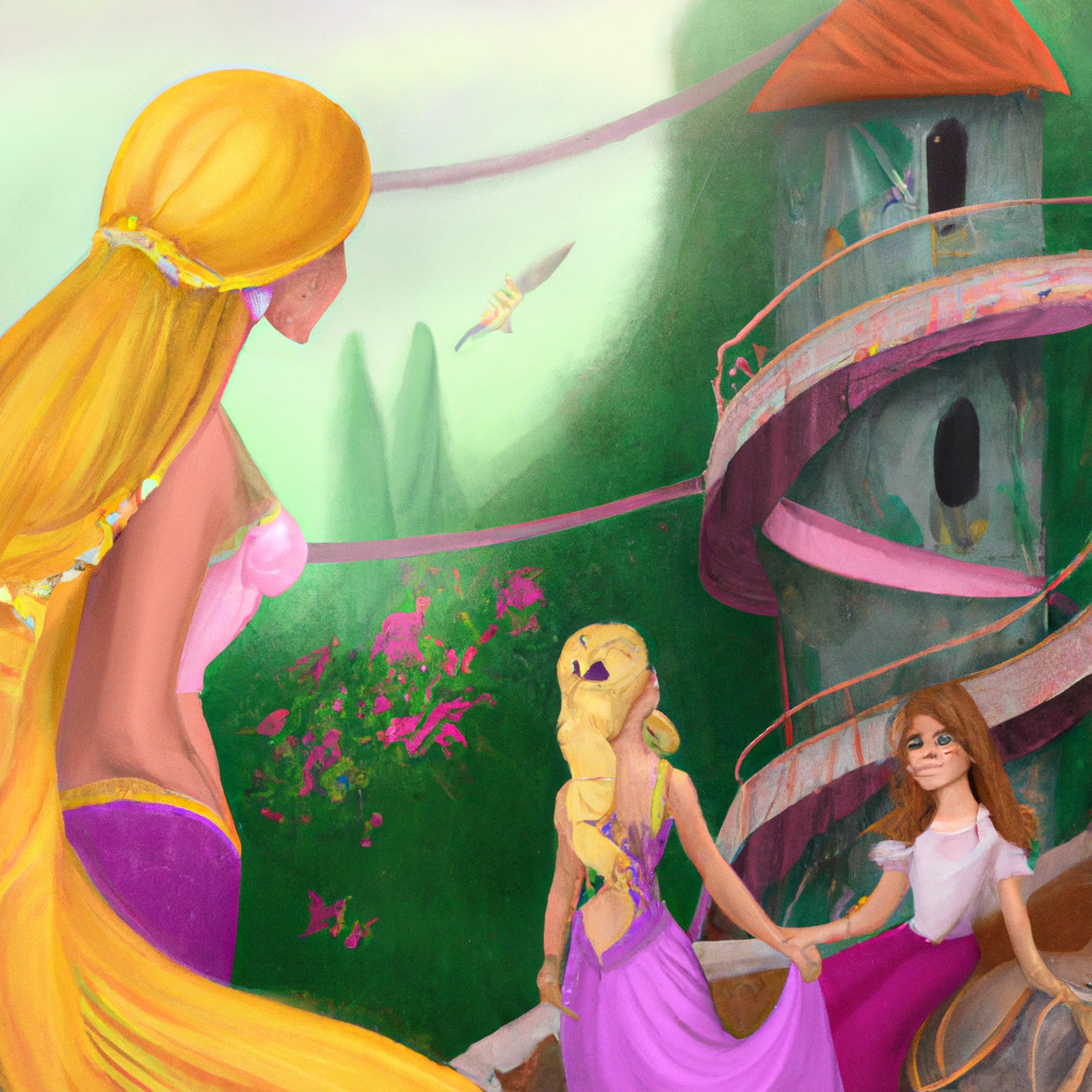 In un regno sottomarino abitato da sirene, Rapunzel vive una vita felice, insieme alla sua famiglia. Un giorno, però, Rapunzel scopre che la sua famiglia ha un segreto che sta per cambiare per sempre la sua vita. Questa è la storia di una fiaba moderna sulla famiglia, ambientata nel magico regno delle sirene.