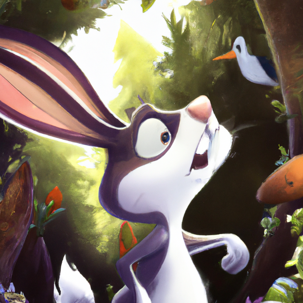 Un'avventurosa storia con Bugs Bunny, il coniglio più famoso del mondo, che viaggerà attraverso un fitto bosco alla ricerca dei colori mancanti. Una favola per imparare i colori con grande divertimento.