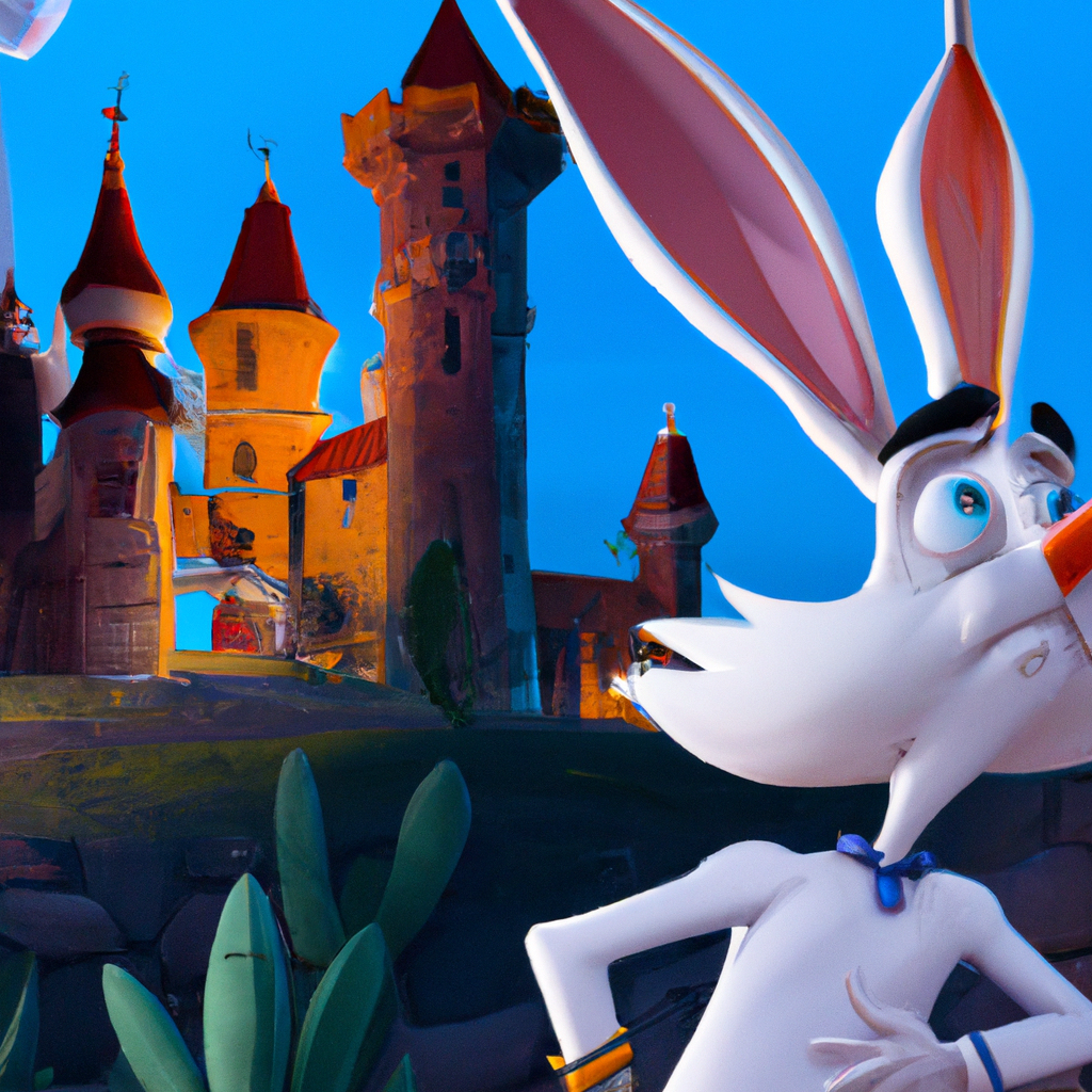 Tutto iniziò una calda giornata d'estate, quando Bugs Bunny incontrò un castello. La sua curiosità lo spinse a esplorarlo, alla ricerca di una straordinaria scoperta che avrebbe cambiato per sempre la sua vita.