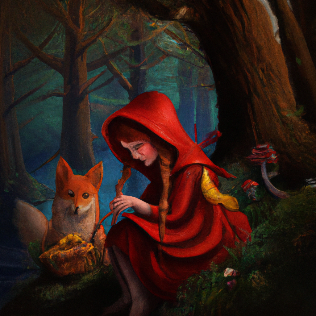 In un lontano bosco, Cappuccetto Rosso si ritrova nel bosco, senza capire dove si trova, e si ritrova a bussare alla porta di una vecchia strega. Non sapeva che avrebbe scoperto il potere dell'empatia, un dono con cui sarebbe riuscita a tornare a casa sana e salva.