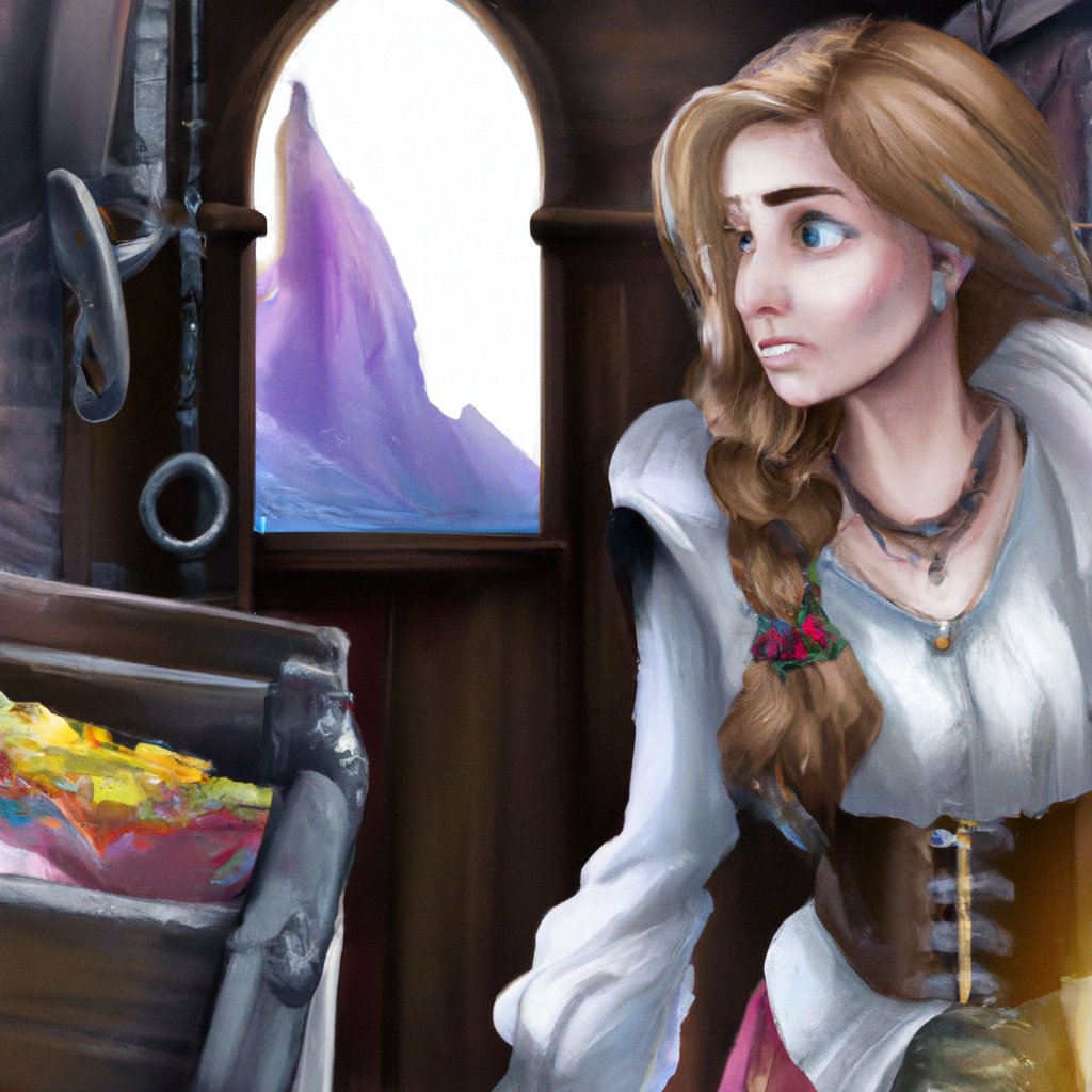 Elsa faceva parte del regno dei pirati, ed era una donna forte, di grande coraggio e solidarietà. Un giorno, quando il regno era in grave pericolo, Elsa decise di prendere una decisione coraggiosa, che avrebbe cambiato le sorti della sua terra.