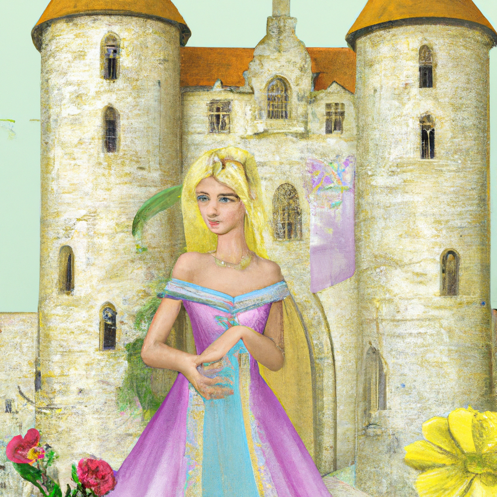 Una principessa dai capelli d'oro e gli occhi azzurri è la protagonista della favola che viene raccontata in queste pagine. La principessa vive in un bellissimo castello, ma vuole imparare l'alfabeto. E' così che inizia la sua avventura.