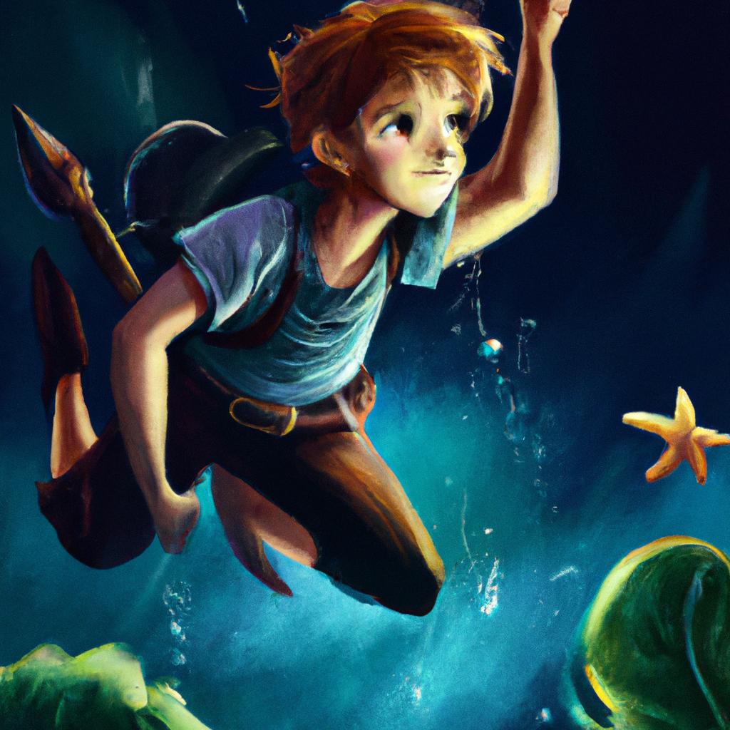 Ogni bambino ha sognato di volare, di giocare, di esplorare luoghi lontani. E Peter Pan era un bambino che seguiva sempre il suo istinto per scoprire il mondo sottomarino, tra cui misteriose creature ed esplorazioni. Scopriamo insieme la storia di Peter Pan nell'Oceano.