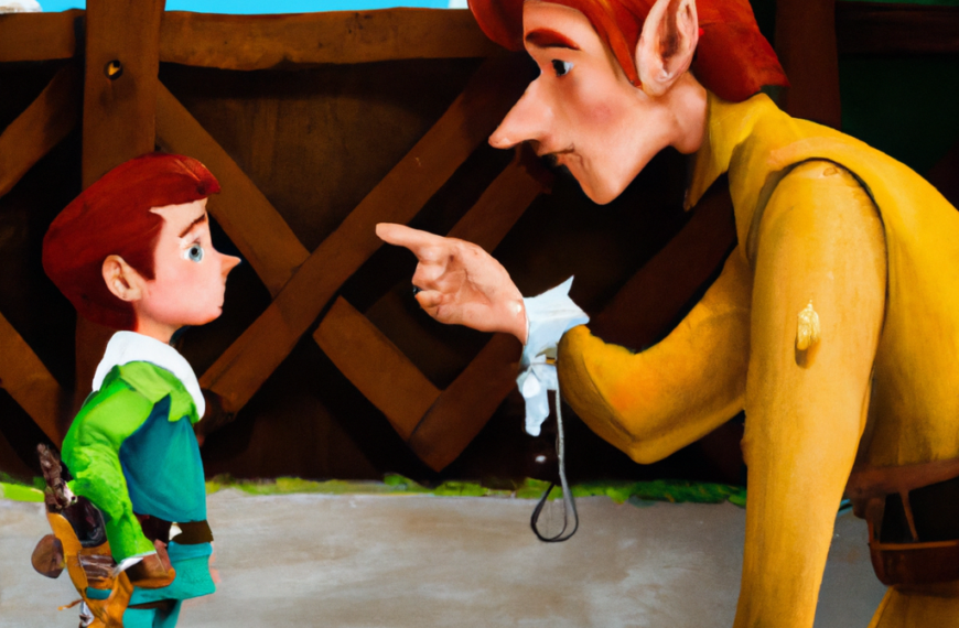 L’amicizia di Pinocchio nella casa del principe