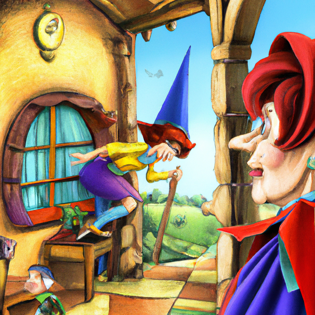 Un giorno Pinocchio, il famoso burattino di legno, decise di andare alla ricerca della vecchia strega che aveva una casa nei boschi. La vecchia strega lo accolse nel suo castello e gli offrì un'avventura magica. Attraverso diverse sfide e prove che Pinocchio doveva superare, la vecchia strega gli insegnò tutto ciò che gli serviva per diventare un essere umano vero.