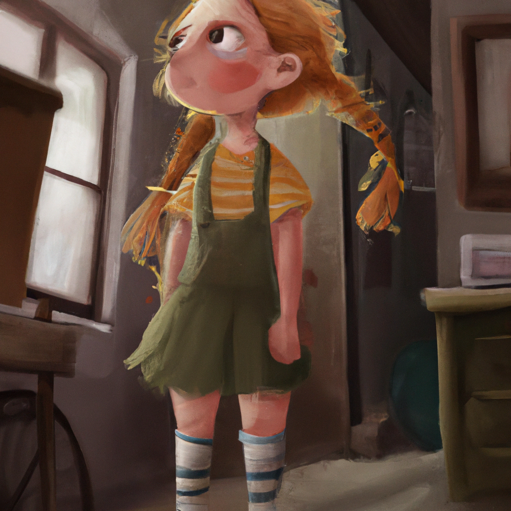 Pippi Calzelunghe è una ragazza dolce e coraggiosa, abitante di un piccolo villaggio. Un giorno, decise di partire alla ricerca di un misterioso re dei Folletti, che era solito nascondersi nei boschi del regno