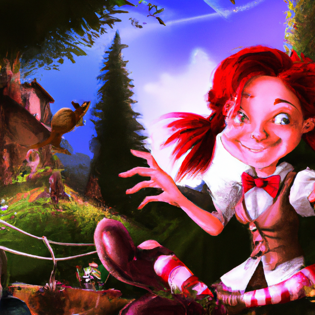 Pippi Calzelunghe è una bambina dai capelli rossi che vive un'avventura magica nel Regno delle Creature Magiche. Dopo aver superato numerosi ostacoli riuscirà a ritrovare l'amico perduto e ad aiutare gli abitanti del magico regno.