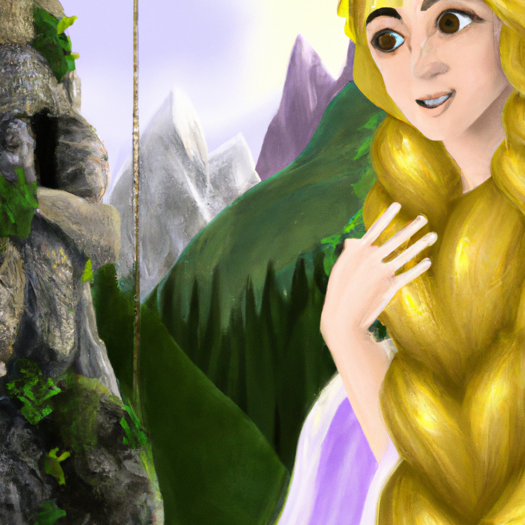 C'era una volta una fanciulla, Rapunzel, che viveva in una torre magica in mezzo alle montagne. La fanciulla aveva una folta chioma bionda come il grano che aveva una magica forza curativa.