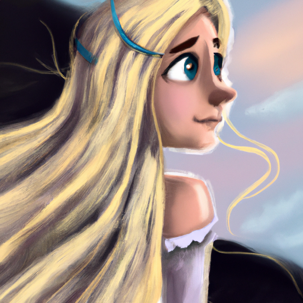 C'era una volta una principessa dai lunghissimi capelli biondi che venne rapita e portata nel regno dei pirati. La principessa, chiamata Rapunzel, rimase prigioniera in una torre per anni, fino a quando un giovane e coraggioso pirata intraprese una missione per liberarla.